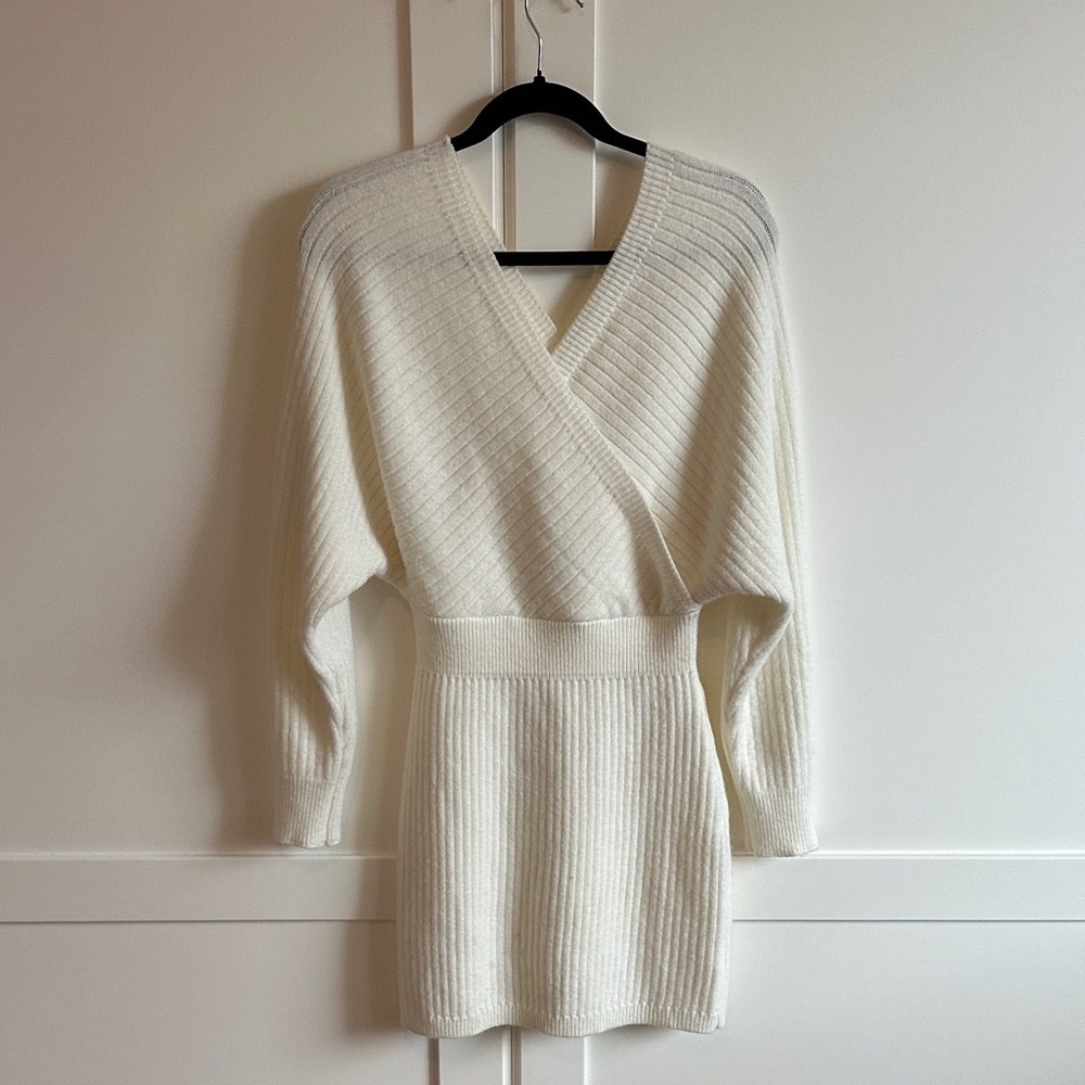 Commense Cream Mini Dress - Picture 2 of 10